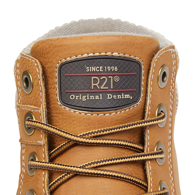 UKD Men's Route 21 Chukka Style Boots in Honey-1